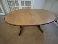 Plan teak dining table oval - g-plan,