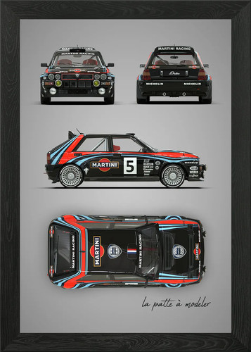 Lancia delta framed - lancia,