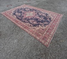 Antique Turkish Oushak Rug 6x9