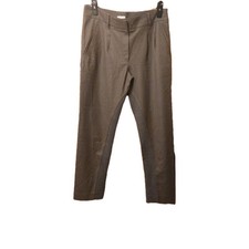 Brunello Cucinelli Wool Trousers  Size UK 12 Grey Jodhpur Tailored   Pants 