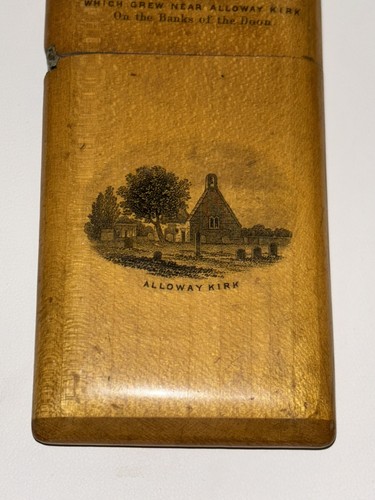 Antique mauchline ware - antique, alloway
