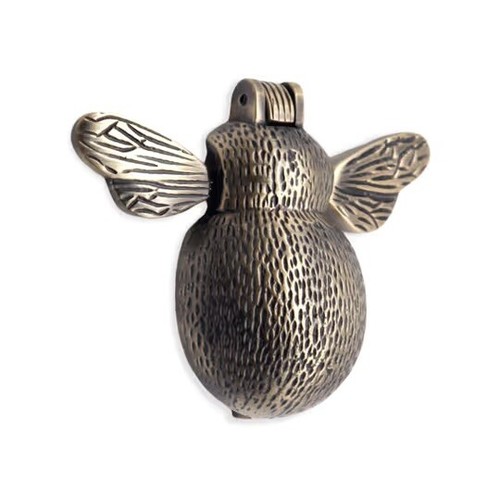 Solid brass bumble bee door - bumble,