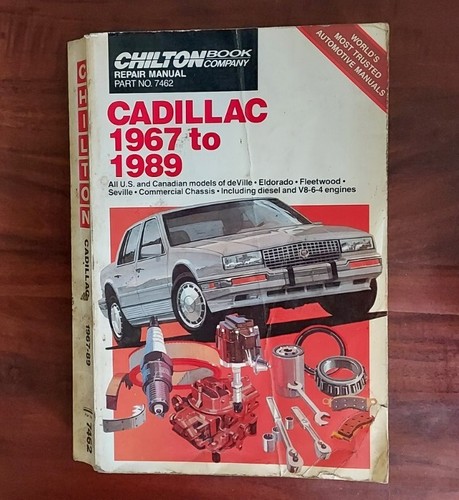 Chilton manual repair - chilton, cadillac