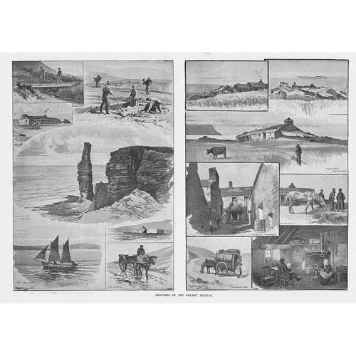 Orkney sketches the - orkney, islands