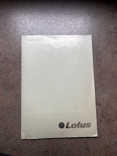 Lotus cars sales brochures - cars,