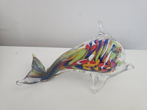 Mdina glass dolphin - mdina, from