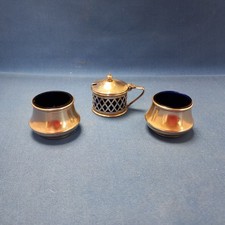 Vintage Silver Plate Mustard