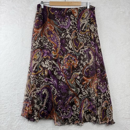 Artigiano midi skirt 16 - uk,