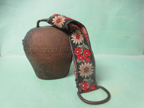 Antique large swiss cowbell - large,
