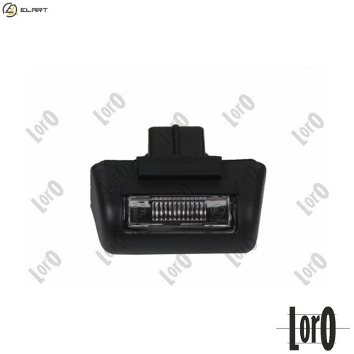 Licence plate light 017 - plate,