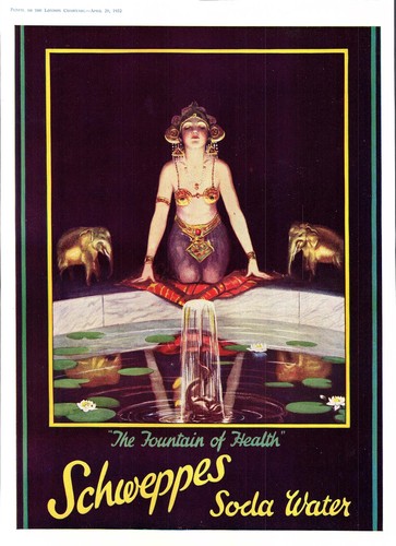 1932 advert for schweppes soda - for,