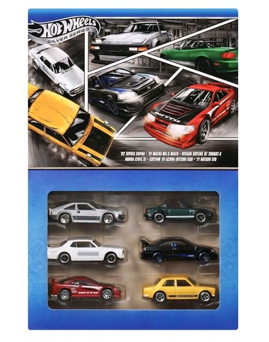 Hot wheels silver - hot, series