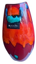 Poole Pottery Vase Volcano