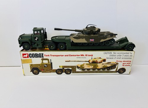 Corgi toys gift set - gift, tank