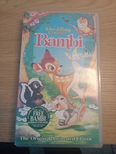 Bambi VHS Disney Classic Video