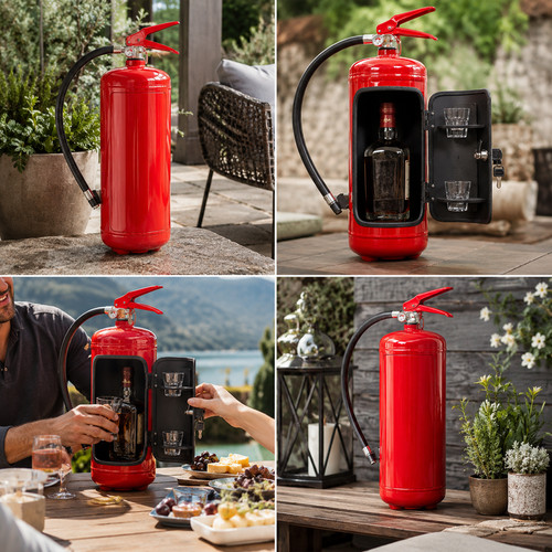 Fire extinguisher wine box - extinguisher,