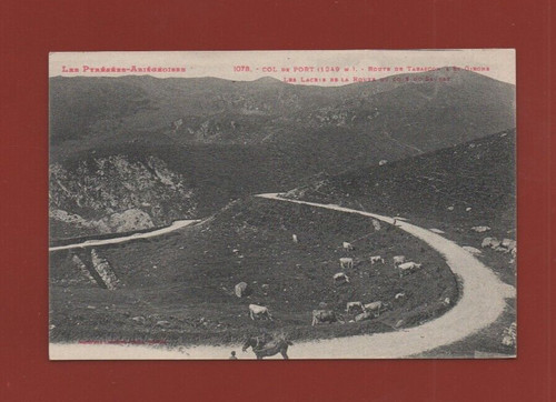 Mountain pass road from - pass,