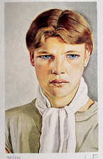 Lucian Freud Lithograph COA