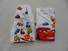 Disney Cars Boy Lightning Mcqueen 2 Piece Set Pyjamas Long Sleeve Kids Age 7-10