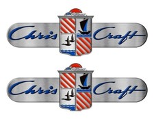 Chris Craft Hull Stickers Tags