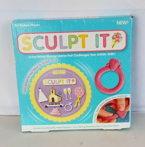 Sculpt bridal shower game - bridal,