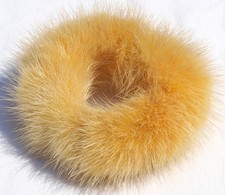 Mink Fur Hair Scrunchie