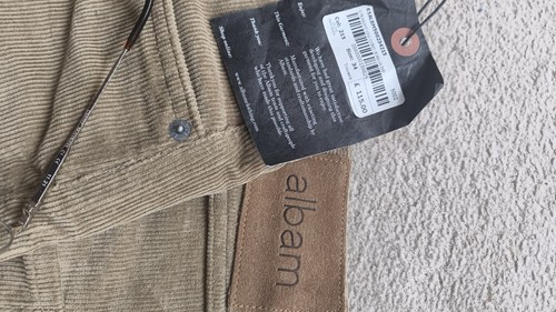 Albam beige cotton corduroy - cotton,