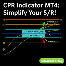FREE CPR Forex Indicator MT4 | Central Pivot Range for Day Trading S/R