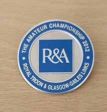 2012 AMATEUR CHAMPIONSHIP  COMPETITOR BADGE