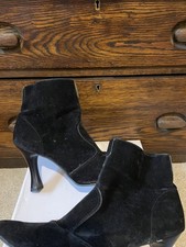 Hayway black suede stiletto