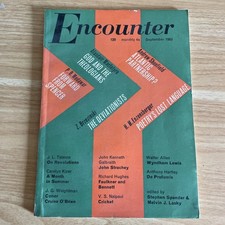 Encounter Magazine September 1963 Volume 21 No.3 - Vintage 