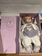 2 x LARGE 21" LEONARDO COLLECTORS PORCELAIN DOLL - BOXED - FREE UK POSTAGE!!