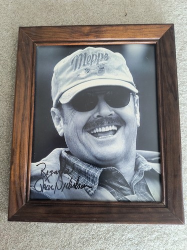 Jack nicholson autograph frame - jack,