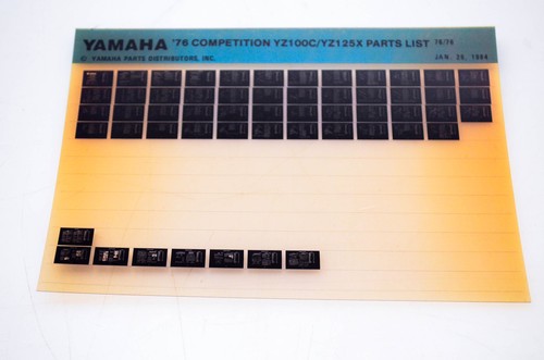 Oem yamaha yz100c - yamaha, yz100c/yz125x
