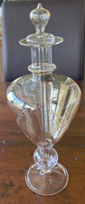 Antique etched perfume - antique,
