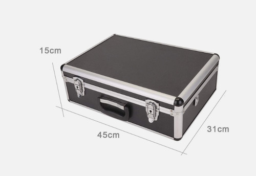 Large aluminium flight - aluminium, hard