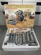 Imperia Pasta Maker Machine La Fabbricadella Pasta Set with Rollers Ravioli
