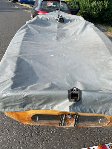Used sailing dinghy transom - used,