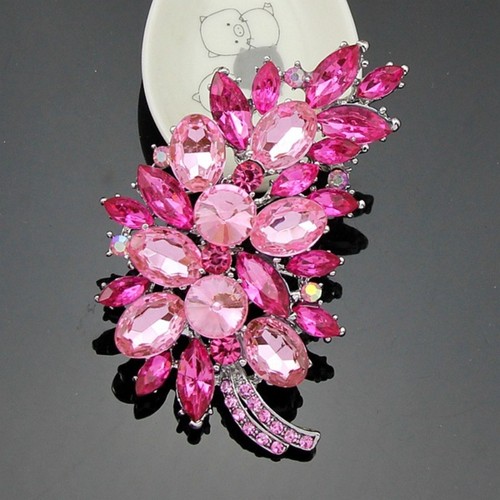 Large feather brooches women - brooches,