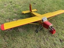 Used Pilatus Porter rc nitro plane 68" wingspan