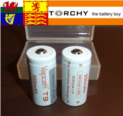 Vapcell 16340 950mah - vapcell,