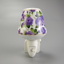 Blue Floral Flower Led Night