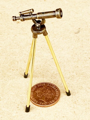 Dolls house telescope - dolls,