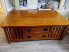 Mission style coffee table - mission,