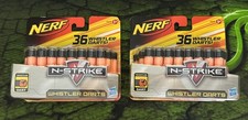 NERF N-STRIKE WHISTLER DARTS 36 PACK X2 - BRAND NEW OLD STOCK IN BOX