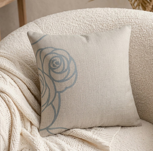 Set cushion covers floral - of,