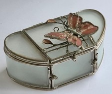 Vintage Opaque Glass Trinket