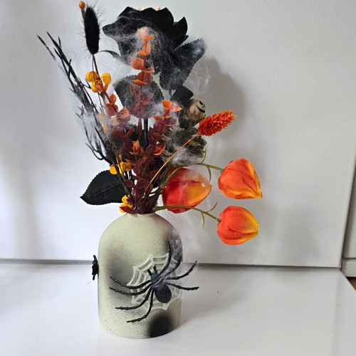 Halloween vase floral - halloween,