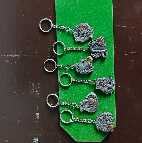 Myth and magic keyrings set - myth,