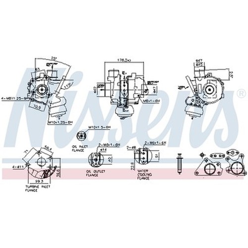Nissens 93550 charger charging - nissens,